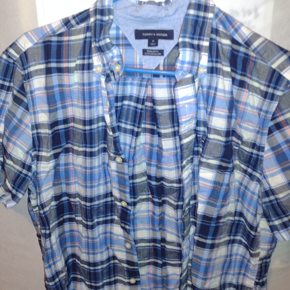 Tommy Hilfiger Multicolor Plaid Button-Down Shirt